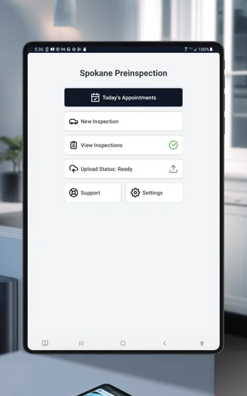 Preinspection Android mobile app for vehicle inspection video recording