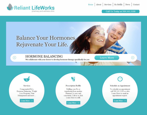 Responsive Website for Pharmacy